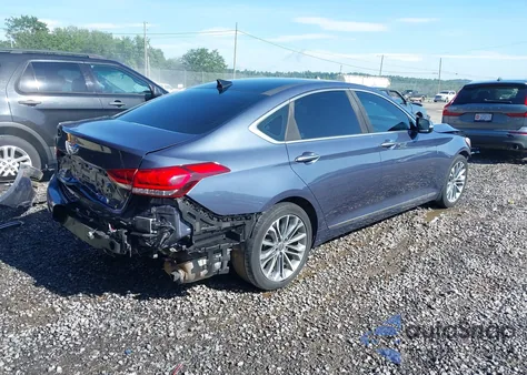 2015 Hyundai Genesis 3.8 from USA, damaged, VIN KMHGN4JE1FU096297